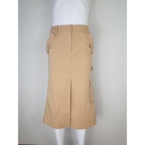 Rosie Assoulin Cotton Cargo Skirt Size 4